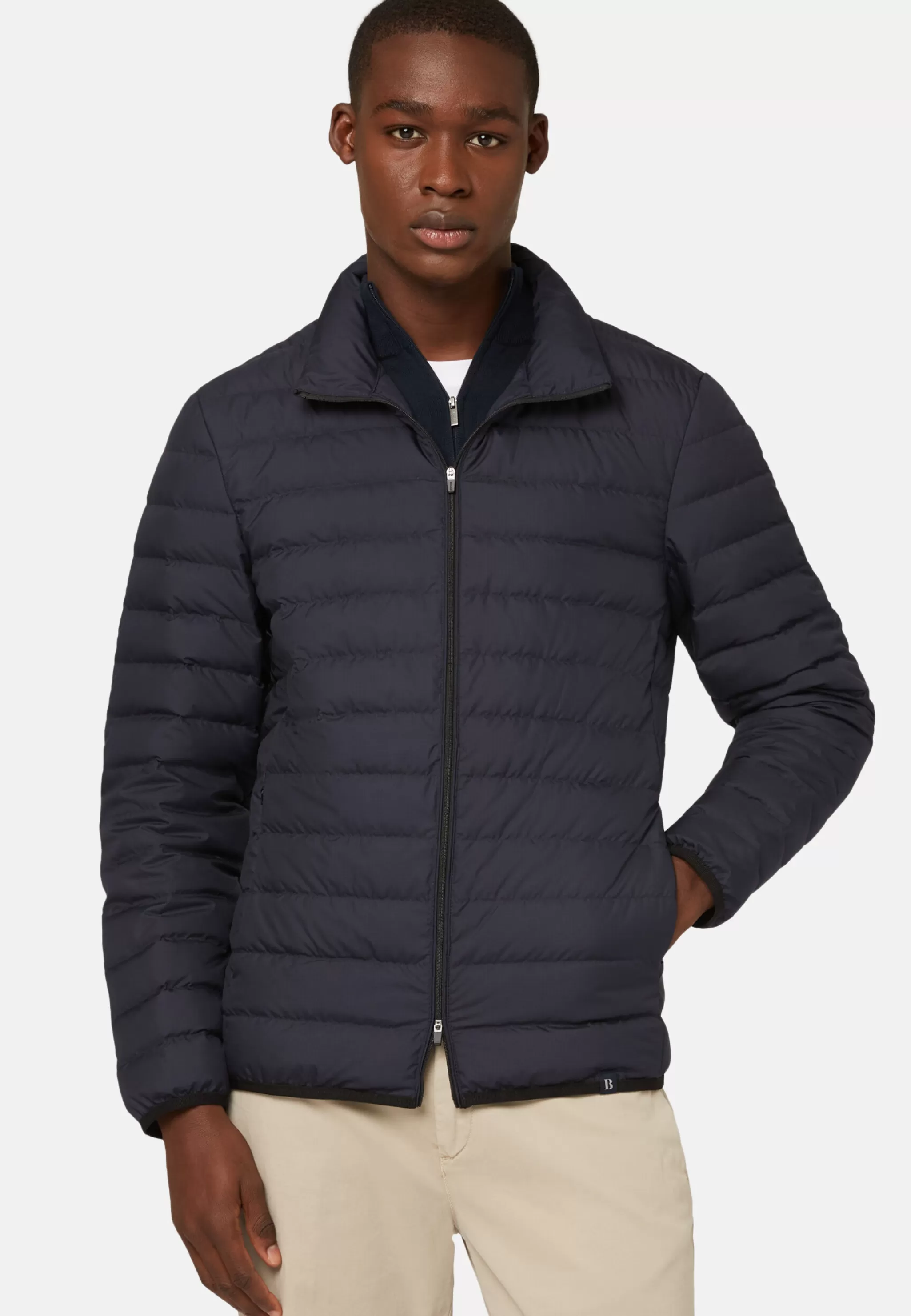 Boggi Milano Blousons*Bomber En Tissu Recyclé Et Duvet D'Oie