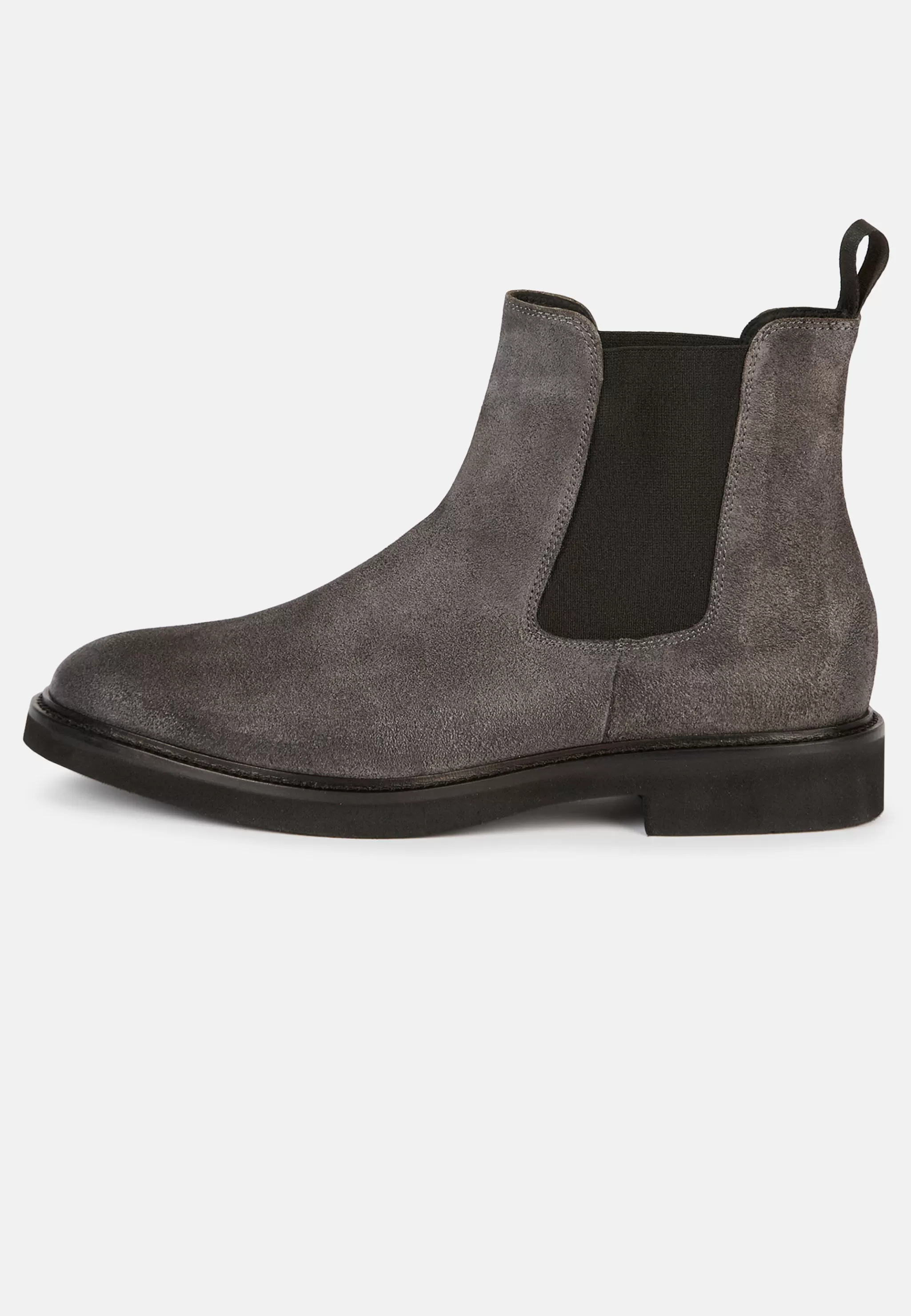 Boggi Milano Bottines*Bottines En Daim Charbon