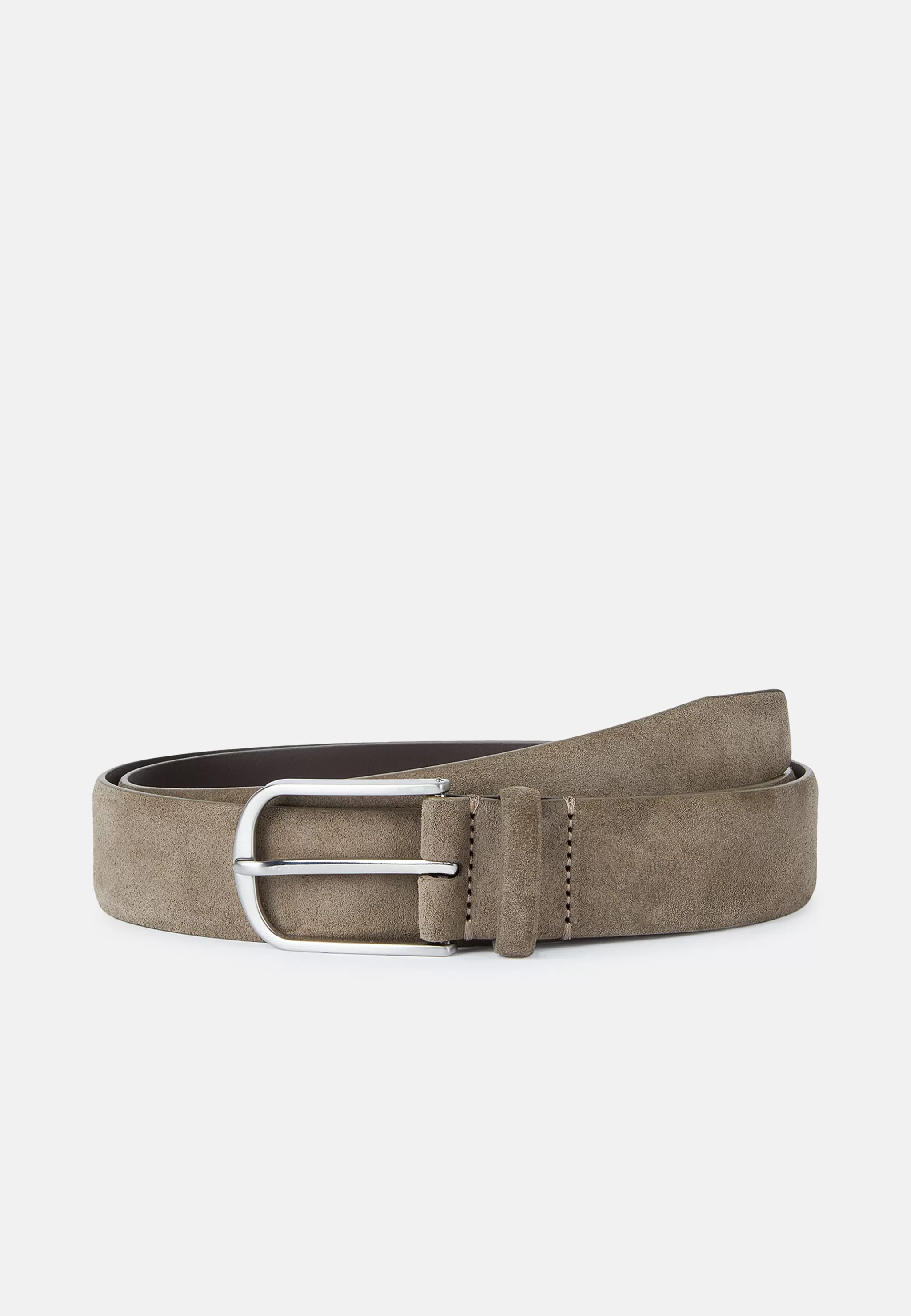 Boggi Milano Ceintures*Ceinture En Daim. Taupe