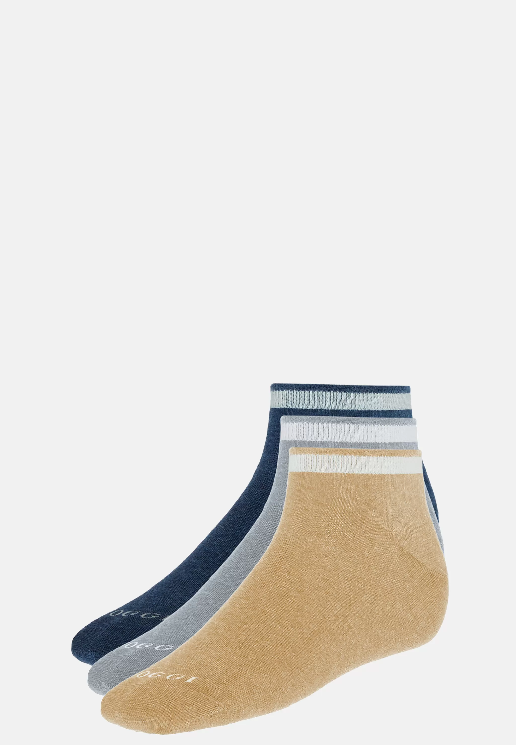 Boggi Milano Chaussettes*Chaussettes Invisibles En Mélange De Coton Multicolor