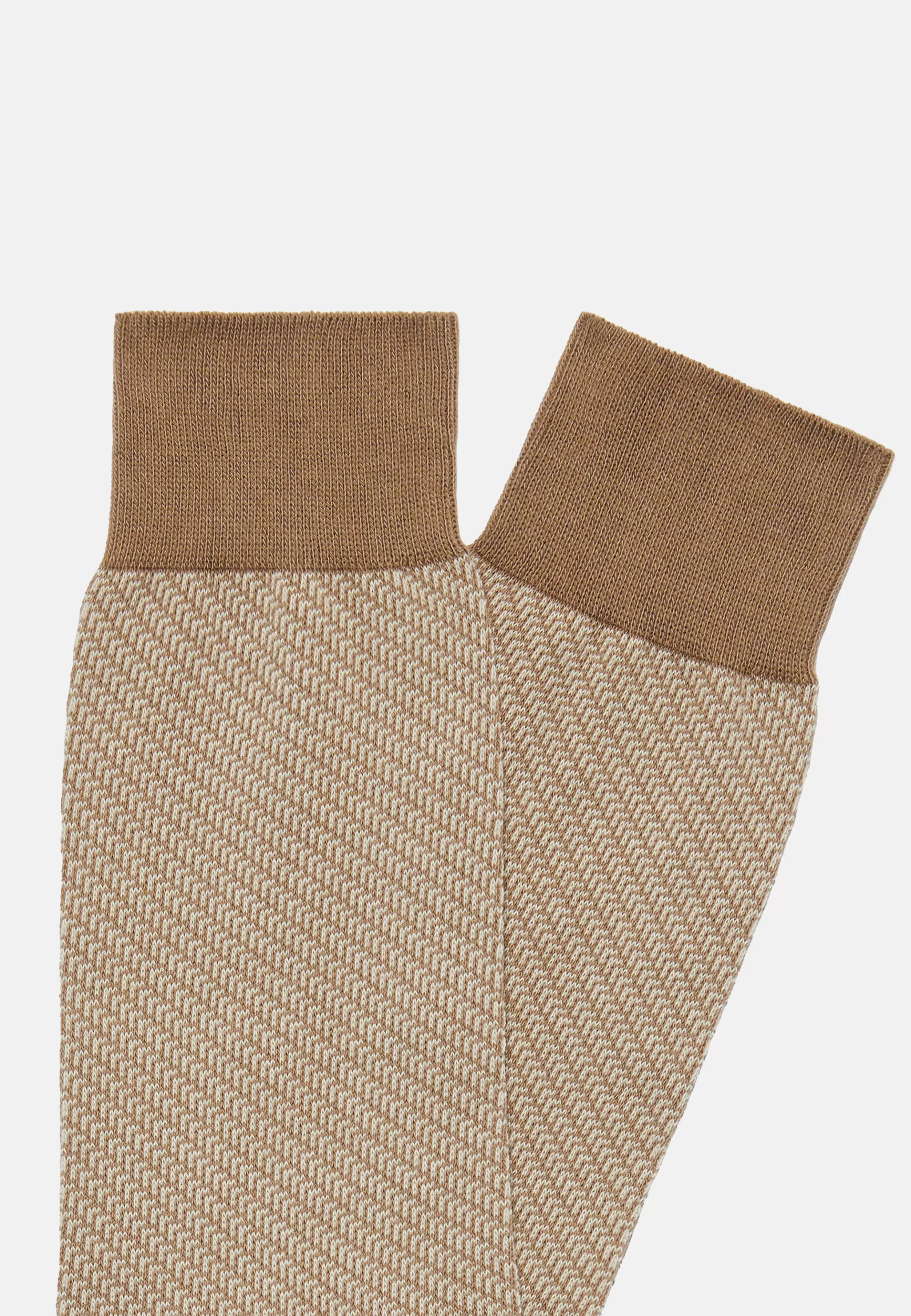 Boggi Milano Chaussettes*Chaussettes Micro Motif En Coton Biologique