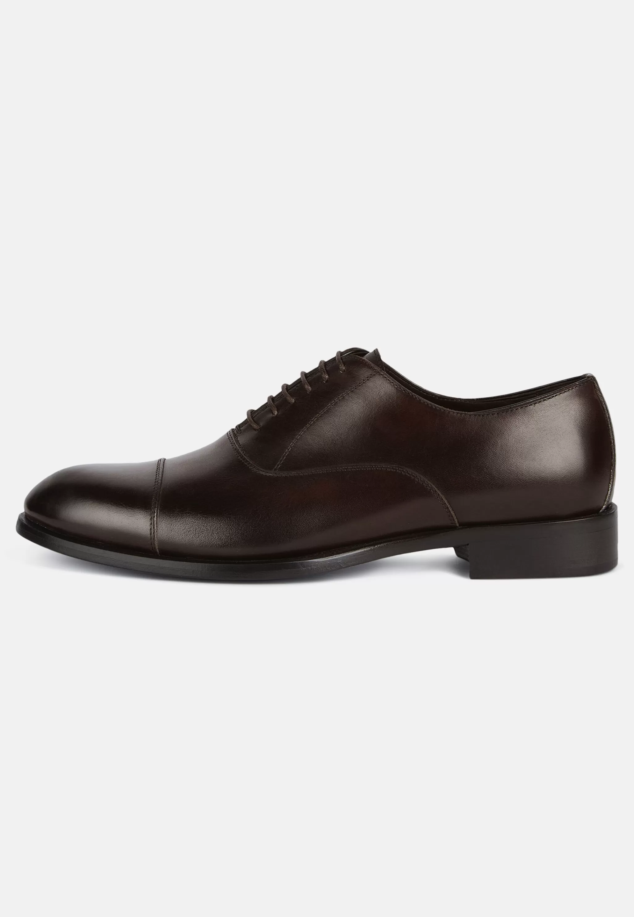 Boggi Milano Classiques*Chaussures Modèle Oxford En Cuir Marron