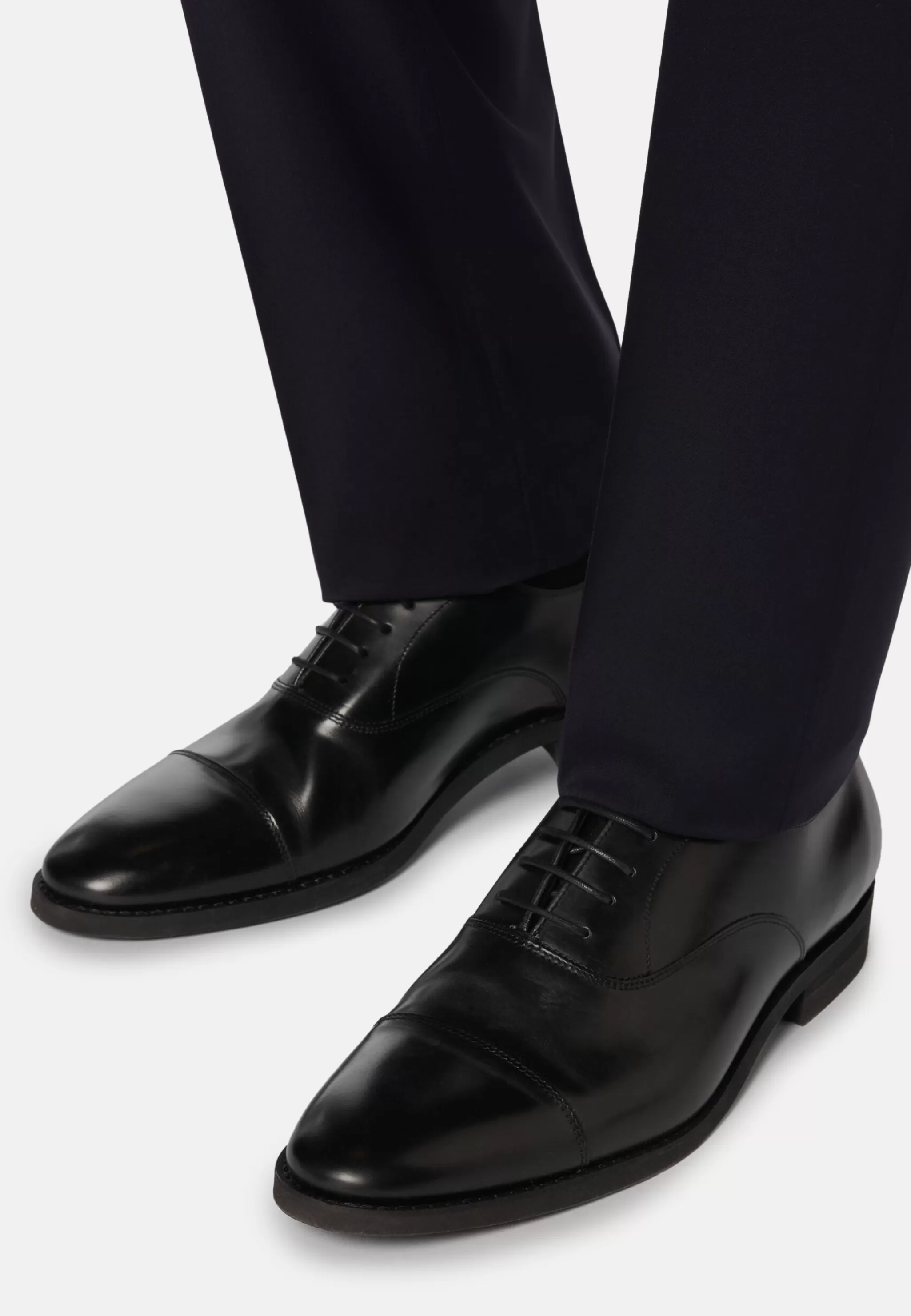 Boggi Milano Classiques*Chaussures Oxford En Cuir Noir