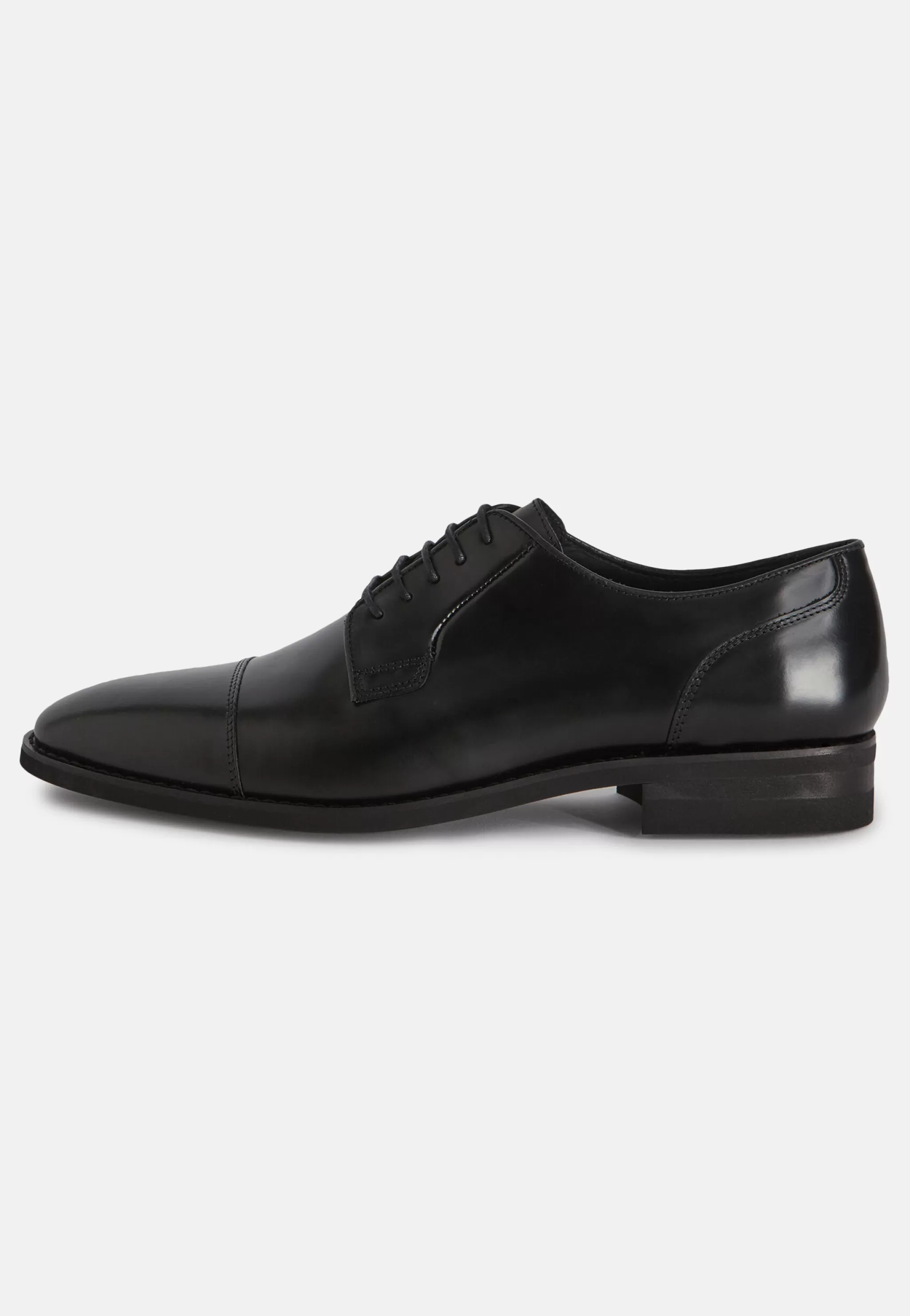 Boggi Milano Classiques*Derbies En Cuir Noir