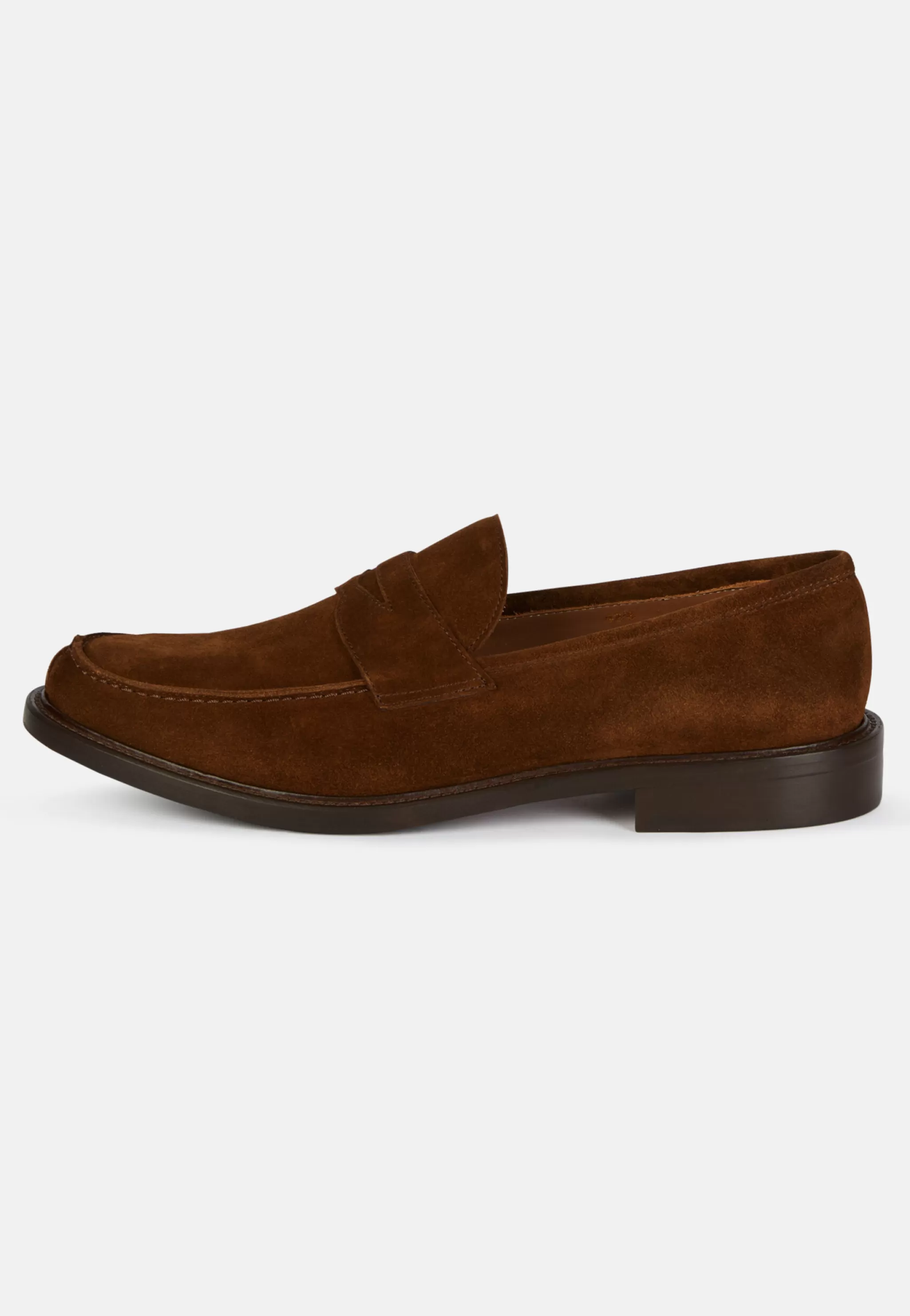 Boggi Milano Moccasins*Mocassins En Daim Marron