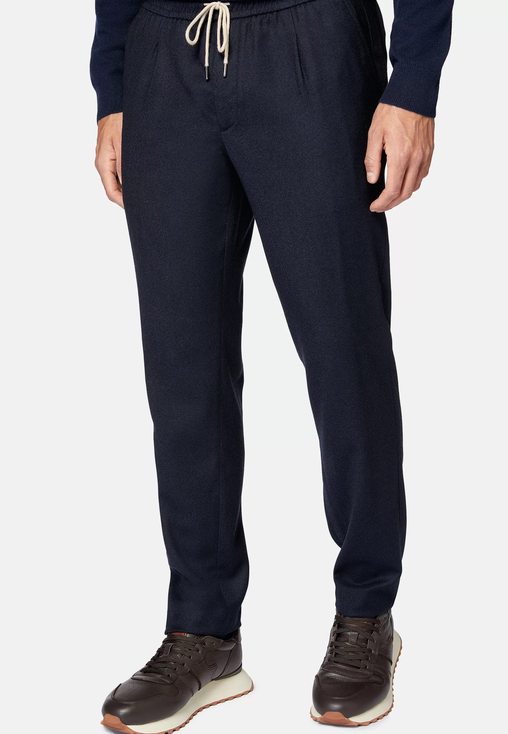 Boggi Milano Pantalons*Pantalon De Ville En Flanelle