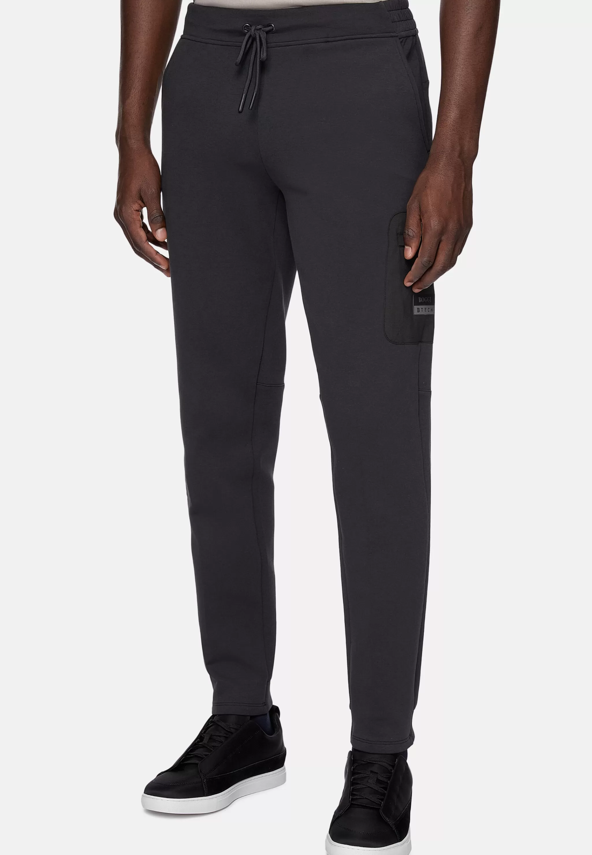 Boggi Milano Sweats Et Joggings*Pantalon En Coton Mélangé Scuba Léger