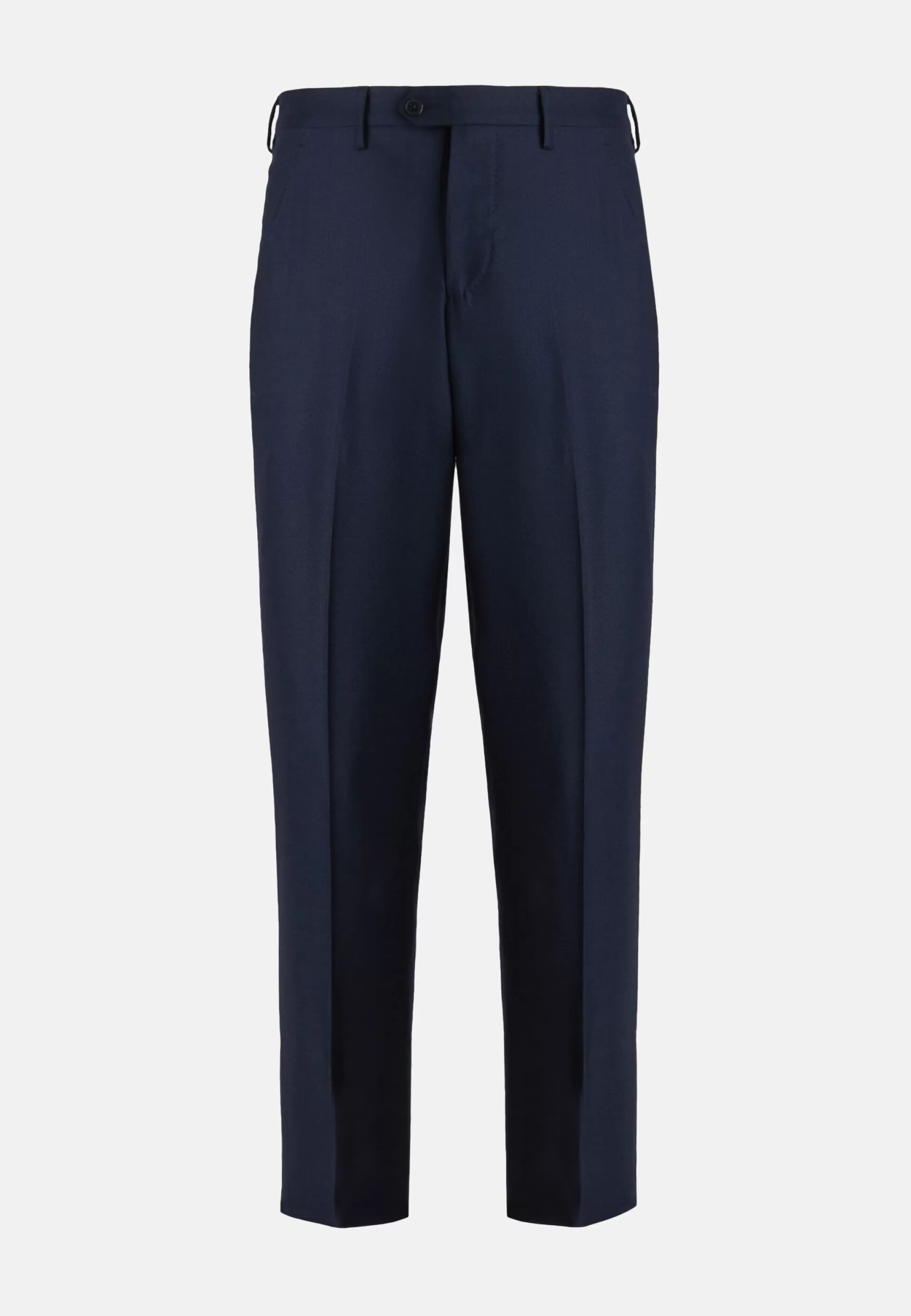 Boggi Milano Pantalons*Pantalon Oeil-de-perdrix En Laine Coupe Droite