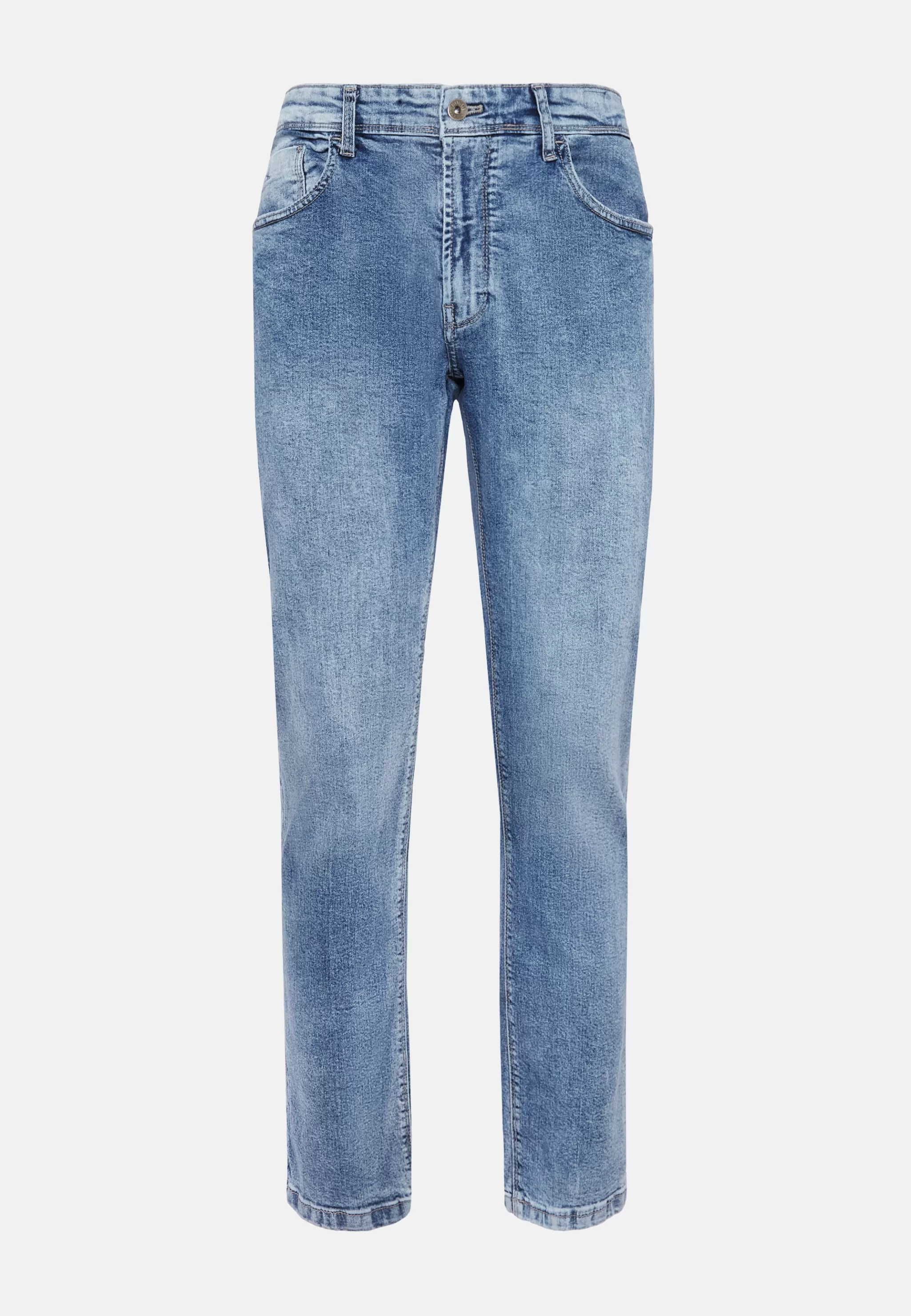 Boggi Milano Jeans*5 Poches En Denim Clair