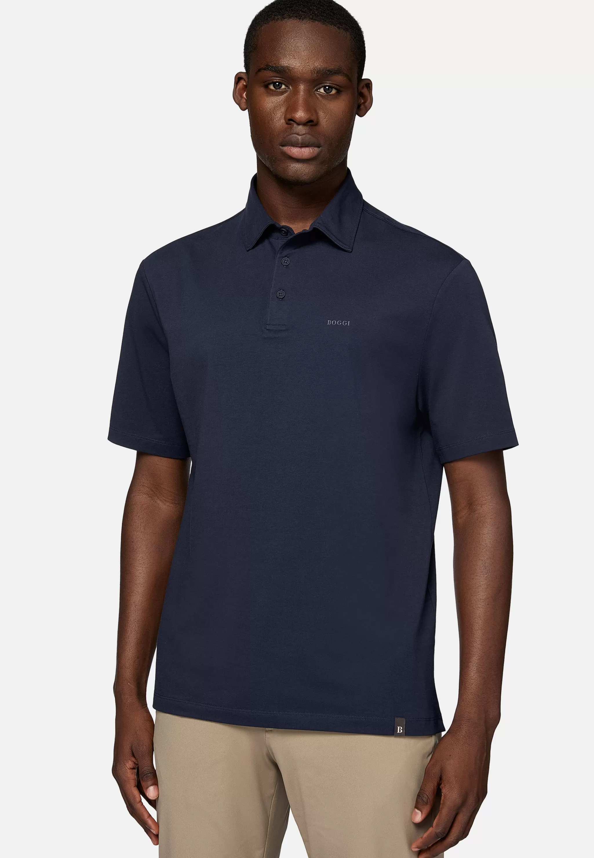 Boggi Milano Polos*Polo En Coton Supima Extensible