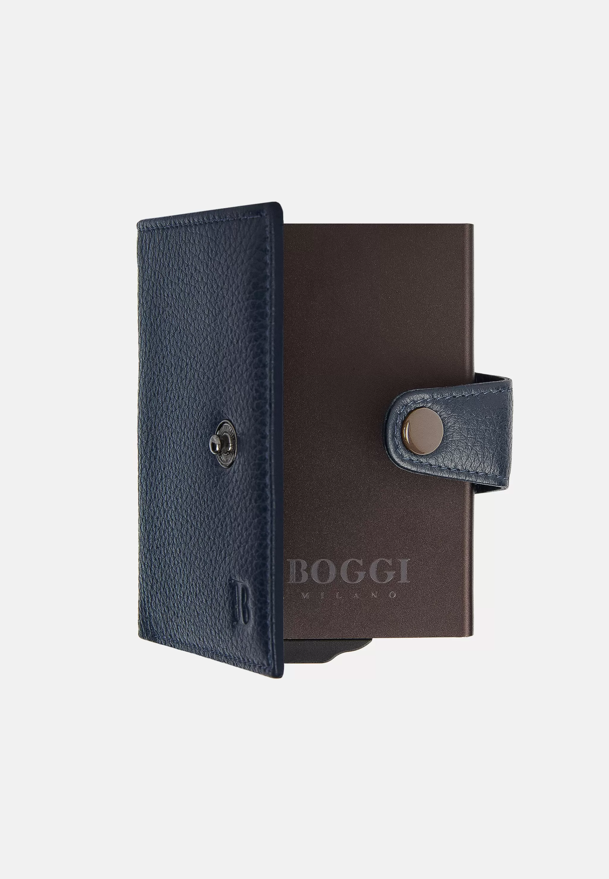 Boggi Milano Petite Maroquinerie*Porte-Cartes En Cuir