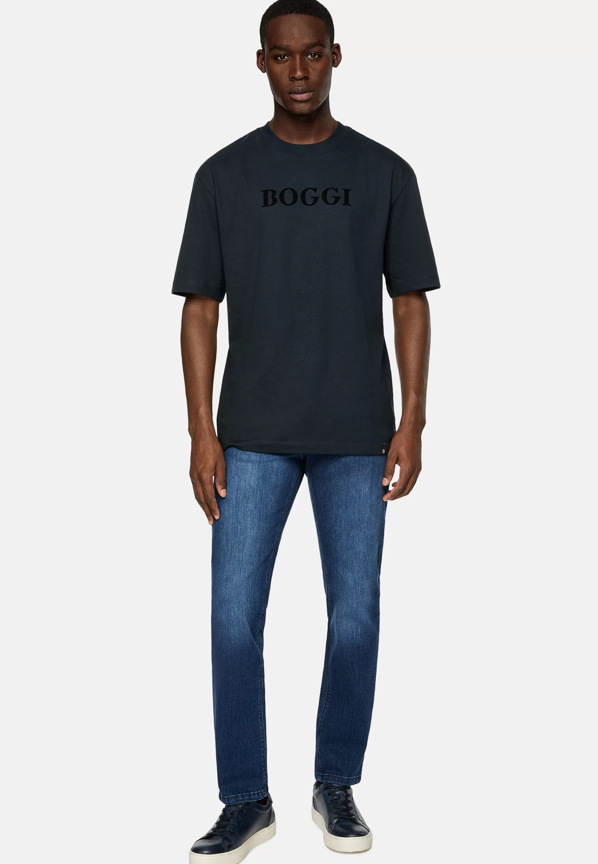 Boggi Milano T-Shirts*T-shirt En Jersey De Coton