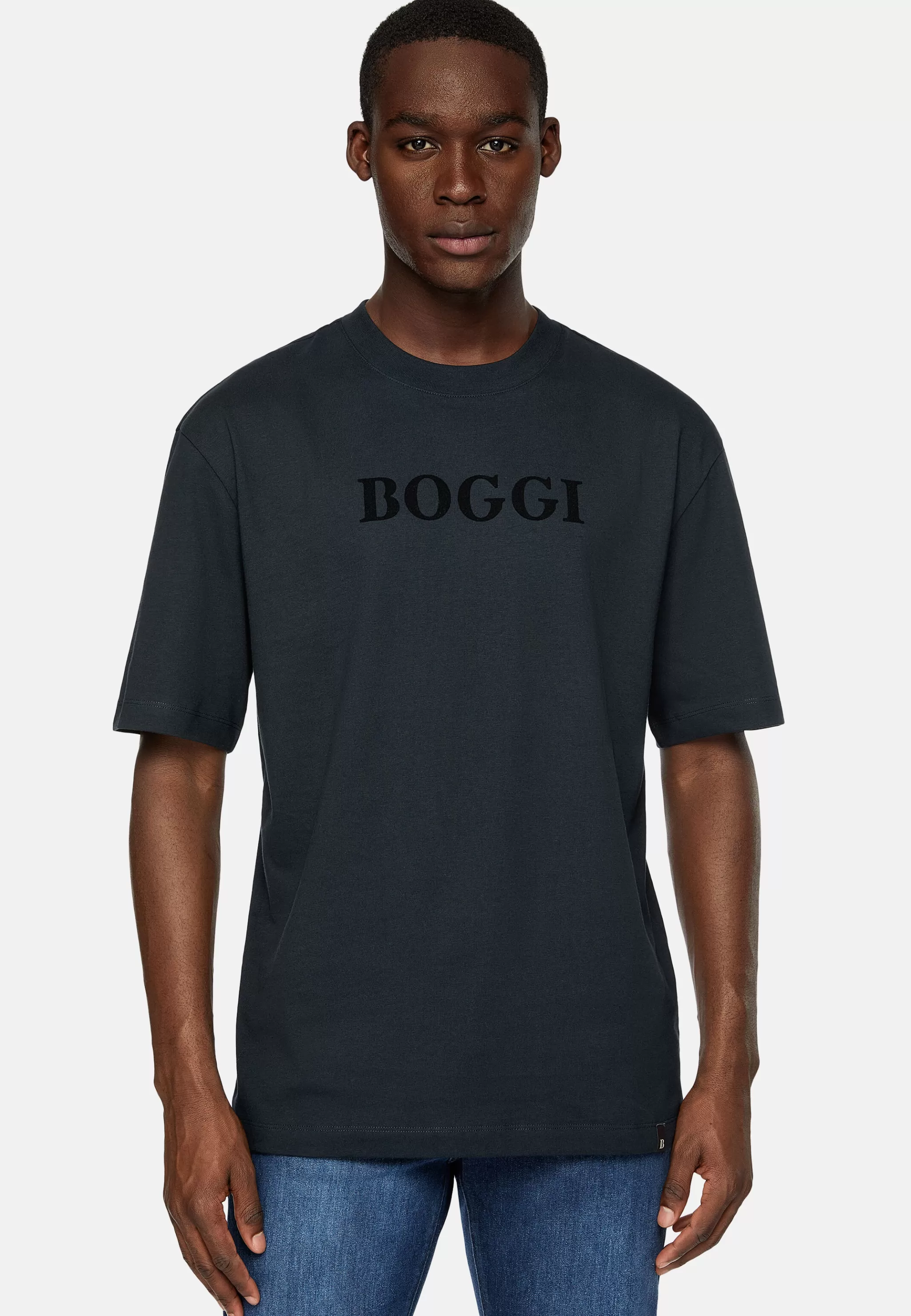 Boggi Milano T-Shirts*T-shirt En Jersey De Coton