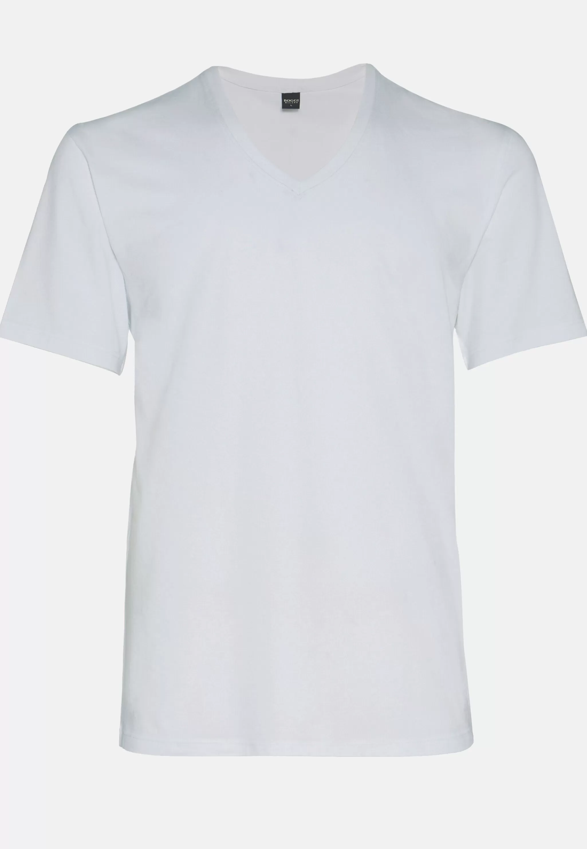 Boggi Milano Sous-Vêtements Et Pyjamas*T-shirt En Jersey De Coton Stretch blanc