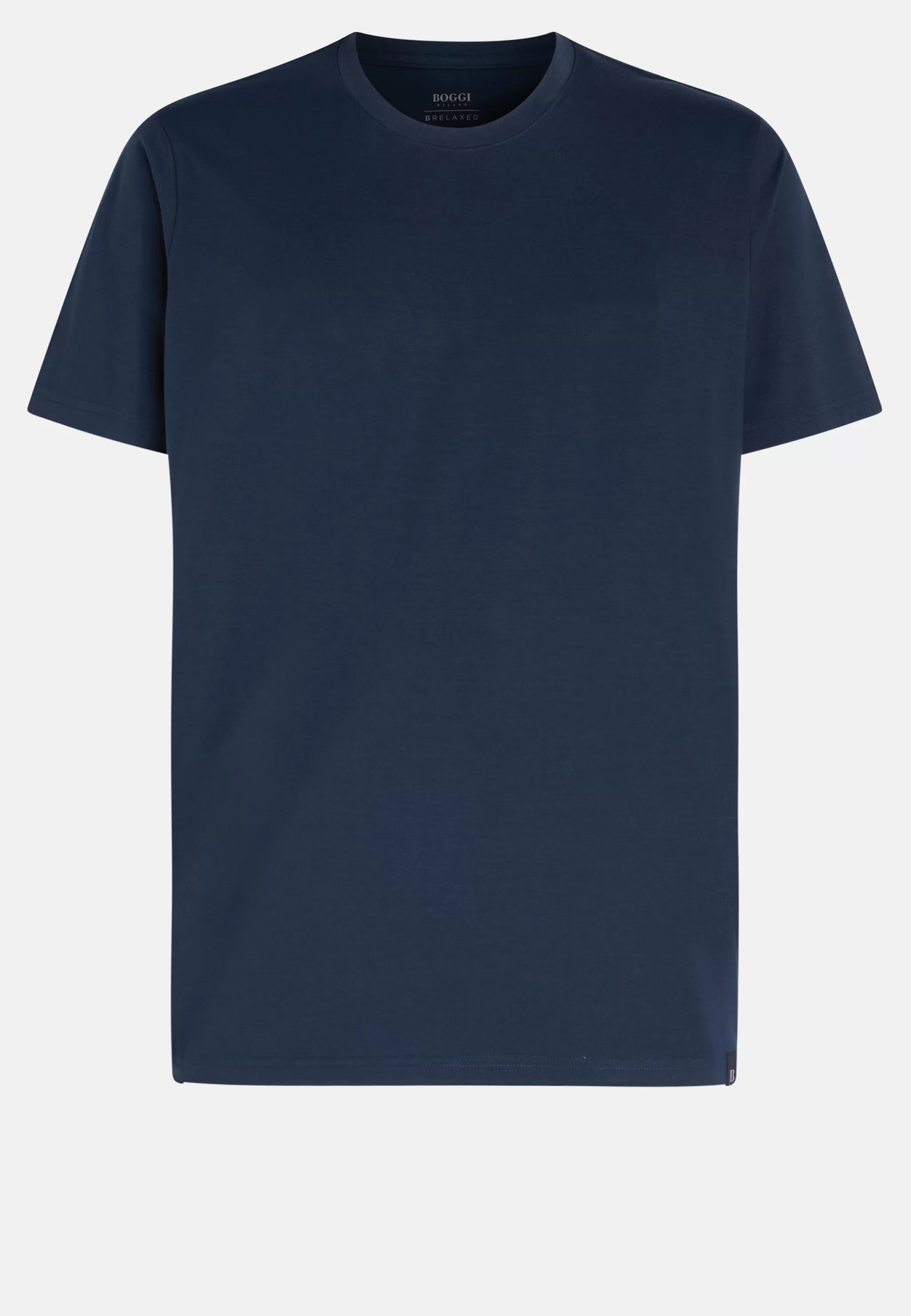 Boggi Milano Sous-Vêtements Et Pyjamas*T-shirt Pyjama En Viscose Mélangée bleu marine