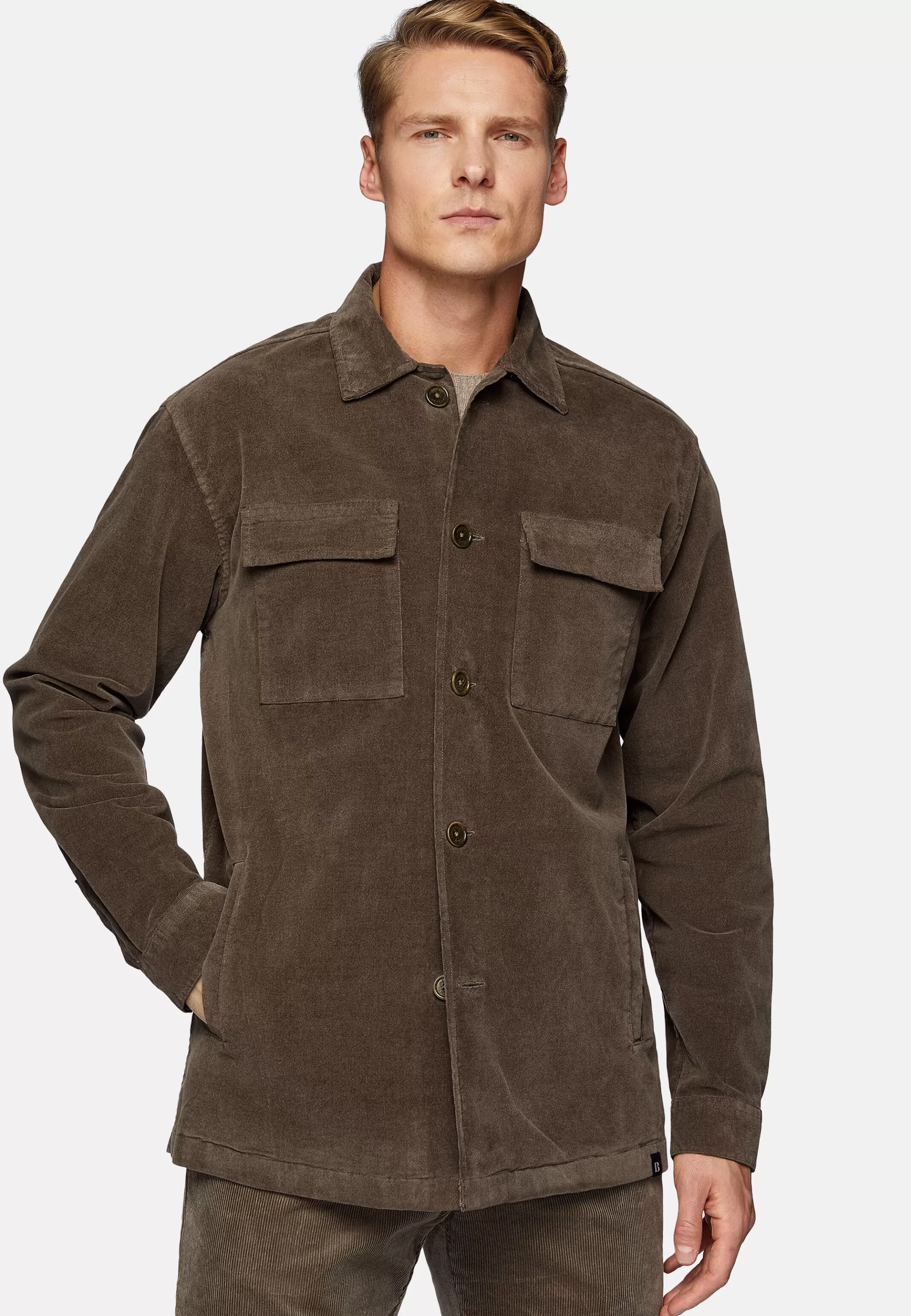 Boggi Milano Surchemise & Shirt Jackets*Veste Chemise En Moleskine