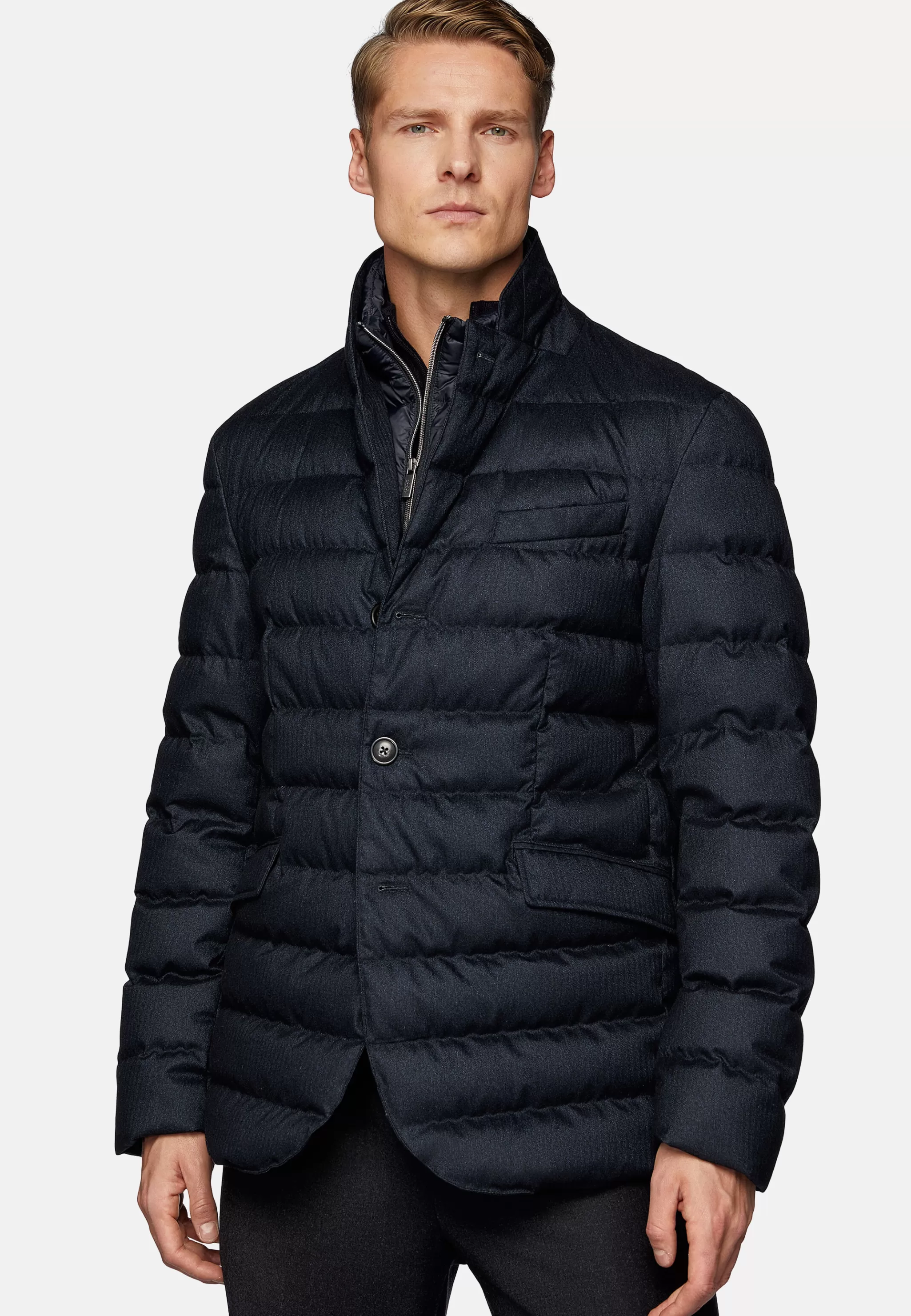 Boggi Milano Blousons*Veste En Laine Avec Gilet